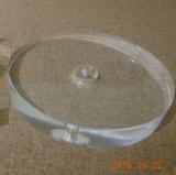 Clear acrylic Lamp Base Round