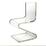 Clear acrylic Z shap Chair