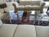 Acrylic furniture parts in coffee tabel legs /  Table base parts