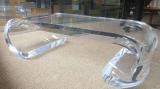High end coffee table in acrylic